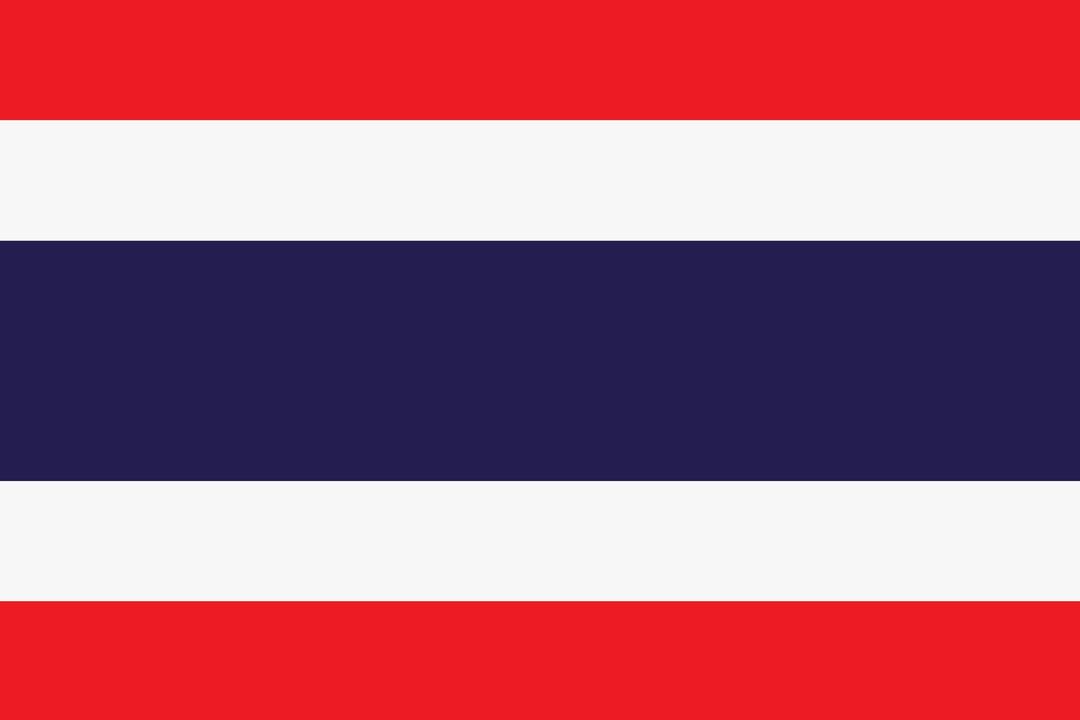 The Thailand Flag png transparent