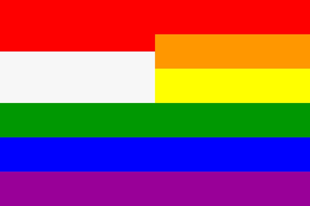 The Vienna Rainbow Flag png transparent