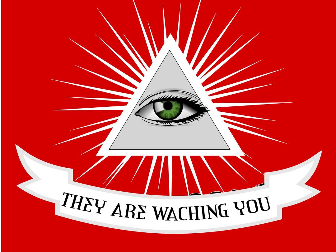 THEY ARE WATCHING YOU png transparent