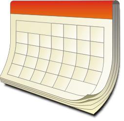Thick Paper Calendar png transparent