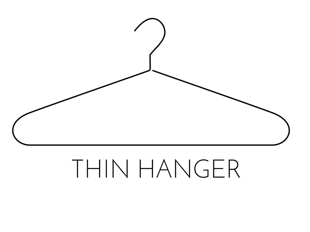 Thin Cloth Hanger png transparent