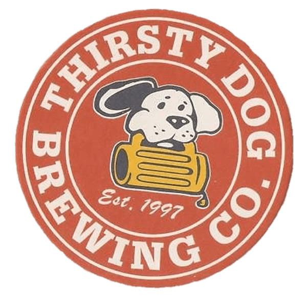 Thirsty Dog Beer Coaster png transparent