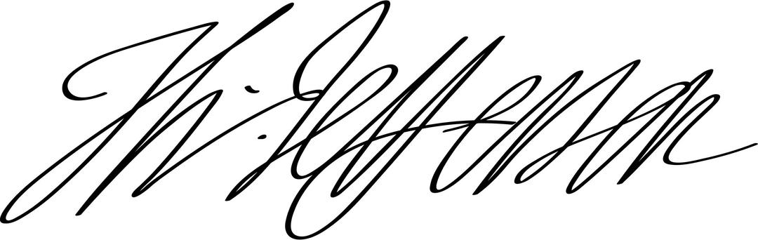 Thomas Jefferson Signature png transparent