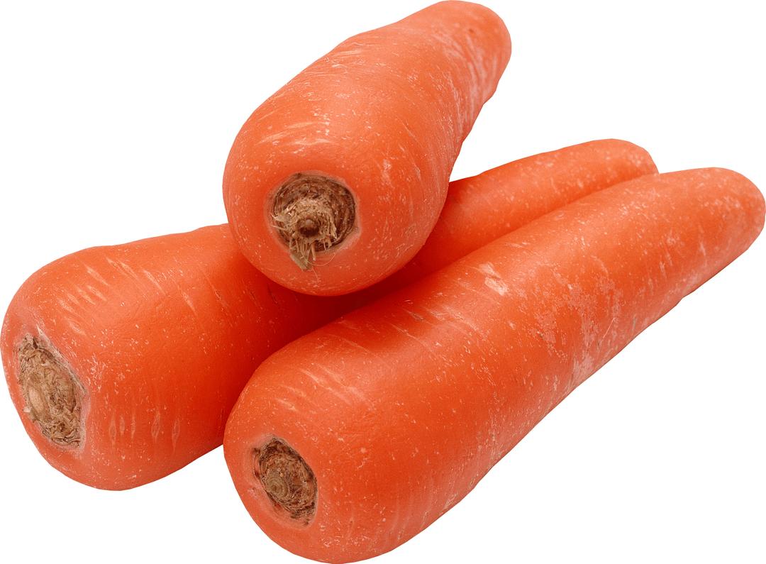 Three Carrots png transparent