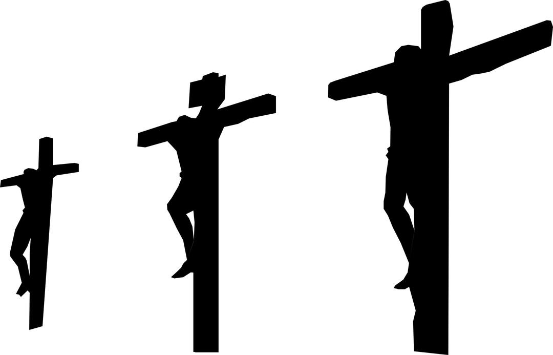 Three Crosses png transparent