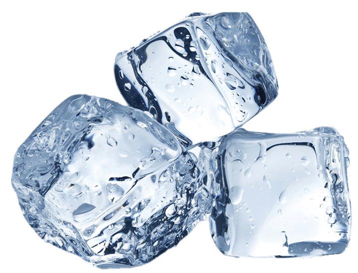 Three Icecubes png transparent