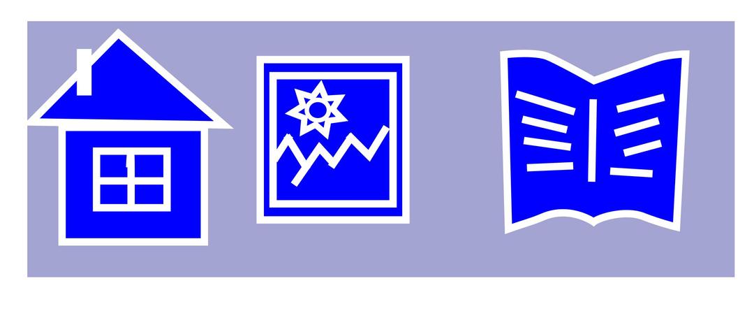 Three icons for Web png transparent