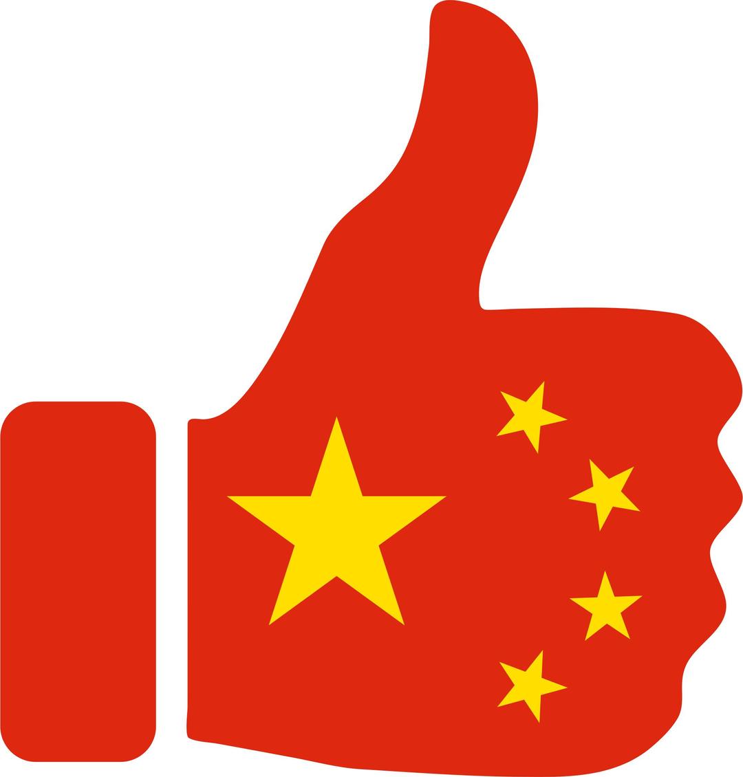 Thumbs Up China png transparent