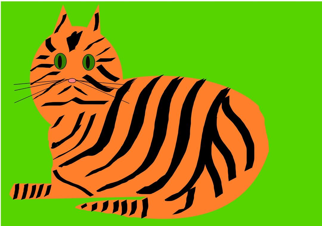 Tiger Cat png transparent