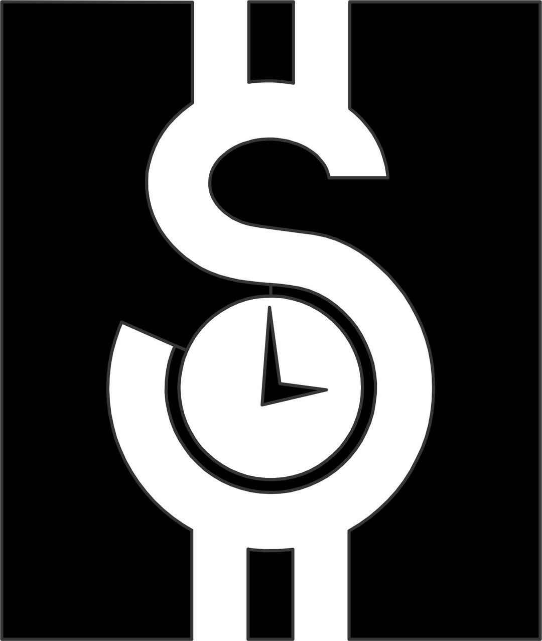 Time is money png transparent