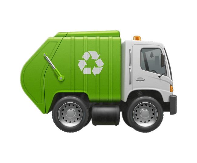 Tiny Garbage Truck png transparent