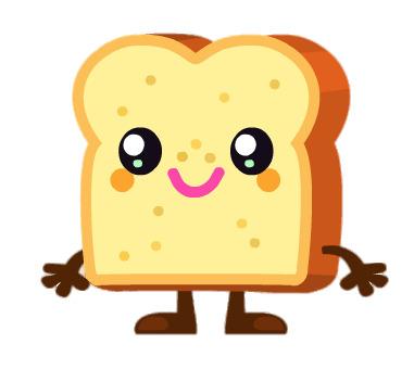 Toasty the Buttery Breadhead png transparent