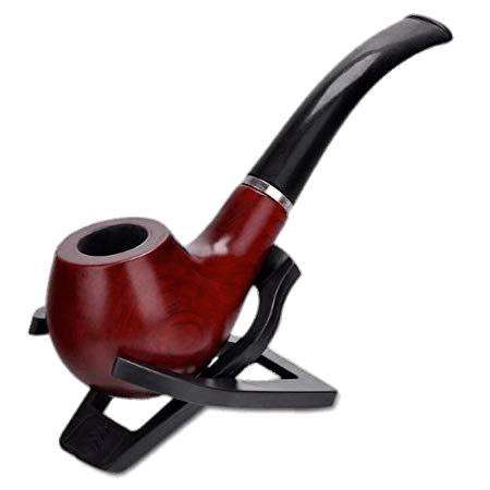 Tobacco Pipe on Holder png transparent
