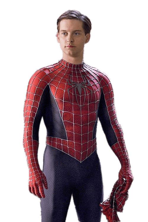 Tobey Maguire Spider Man png transparent