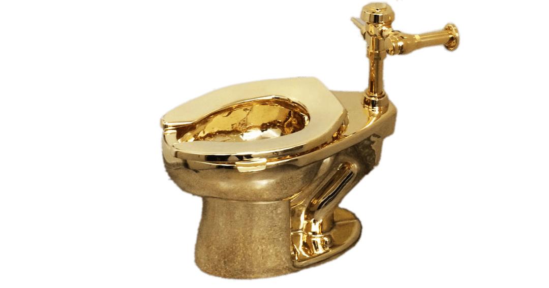 Toilet Gold png transparent