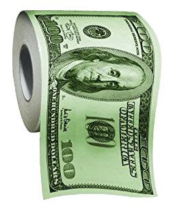Toilet Paper US Dollar png transparent