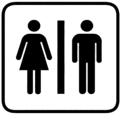 Toilet Sign png transparent
