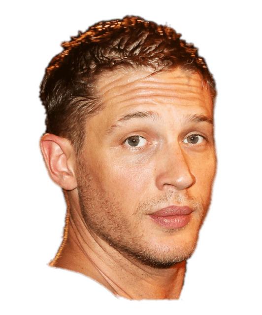 Tom Hardy Side View png transparent