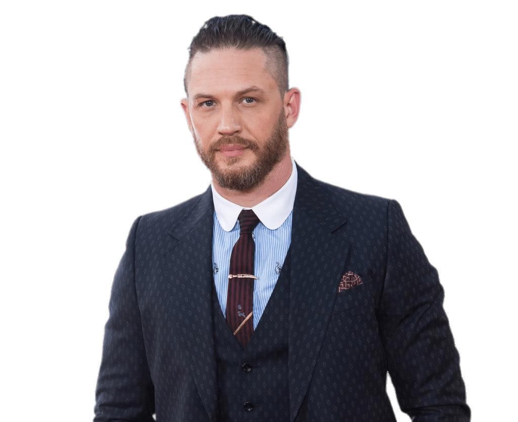 Tom Hardy Wearing Suit png transparent