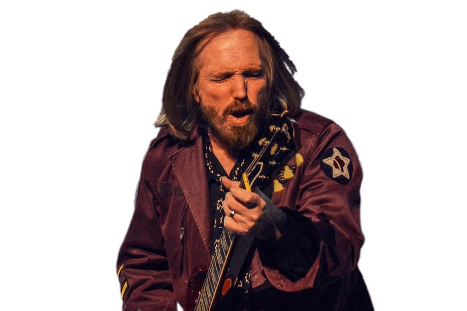Tom Petty With Guitar png transparent