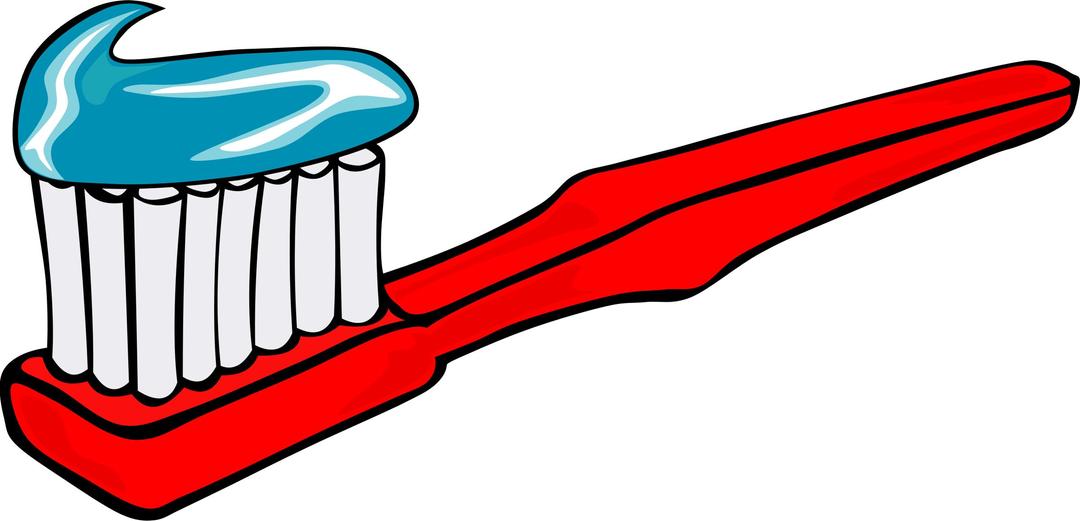 Toothbrush And Toothpaste png transparent