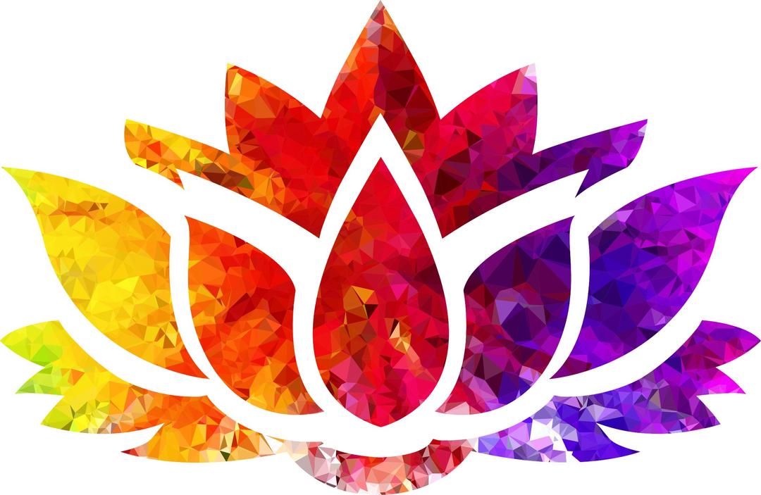 Topaz Ruby Sapphire Lotus Flower Silhouette png transparent