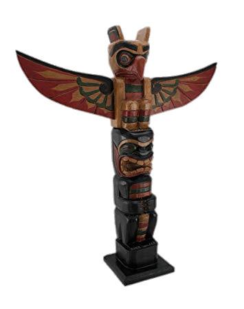 Totem Eagle With Outstretched Wings png transparent