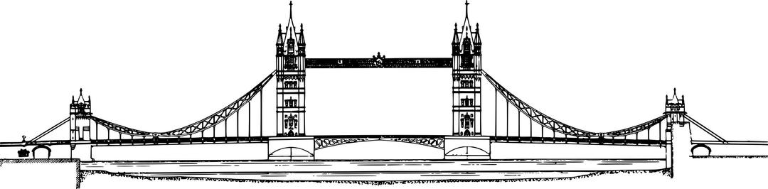 Tower Bridge png transparent