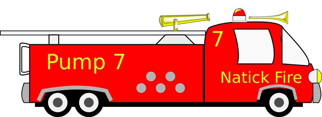 Toy Fire Truck png transparent
