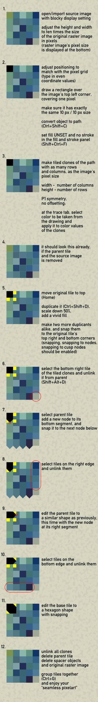 trace pixel art tutorial png transparent
