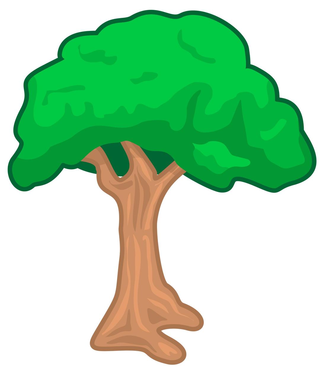 trace tree png transparent