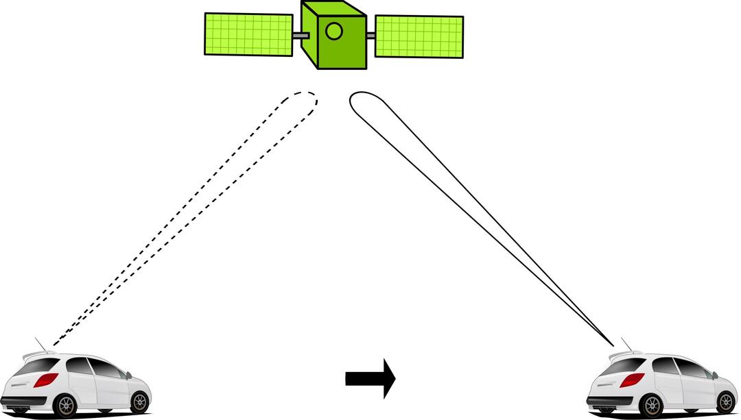 Tracking satellite png transparent