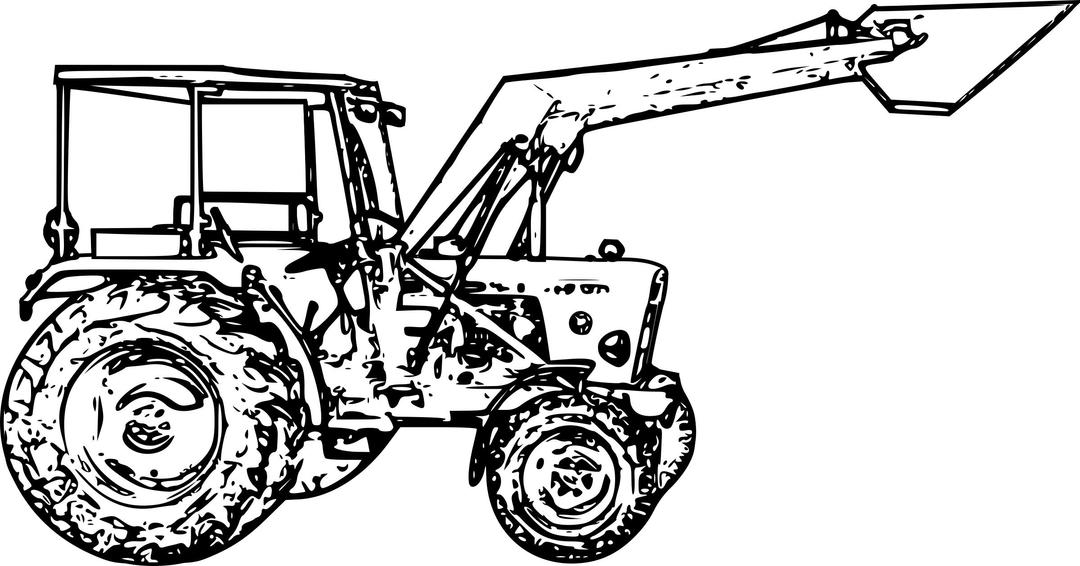 Tractor fine areas png transparent