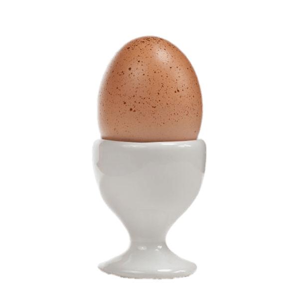 Traditional White Egg Cup png transparent