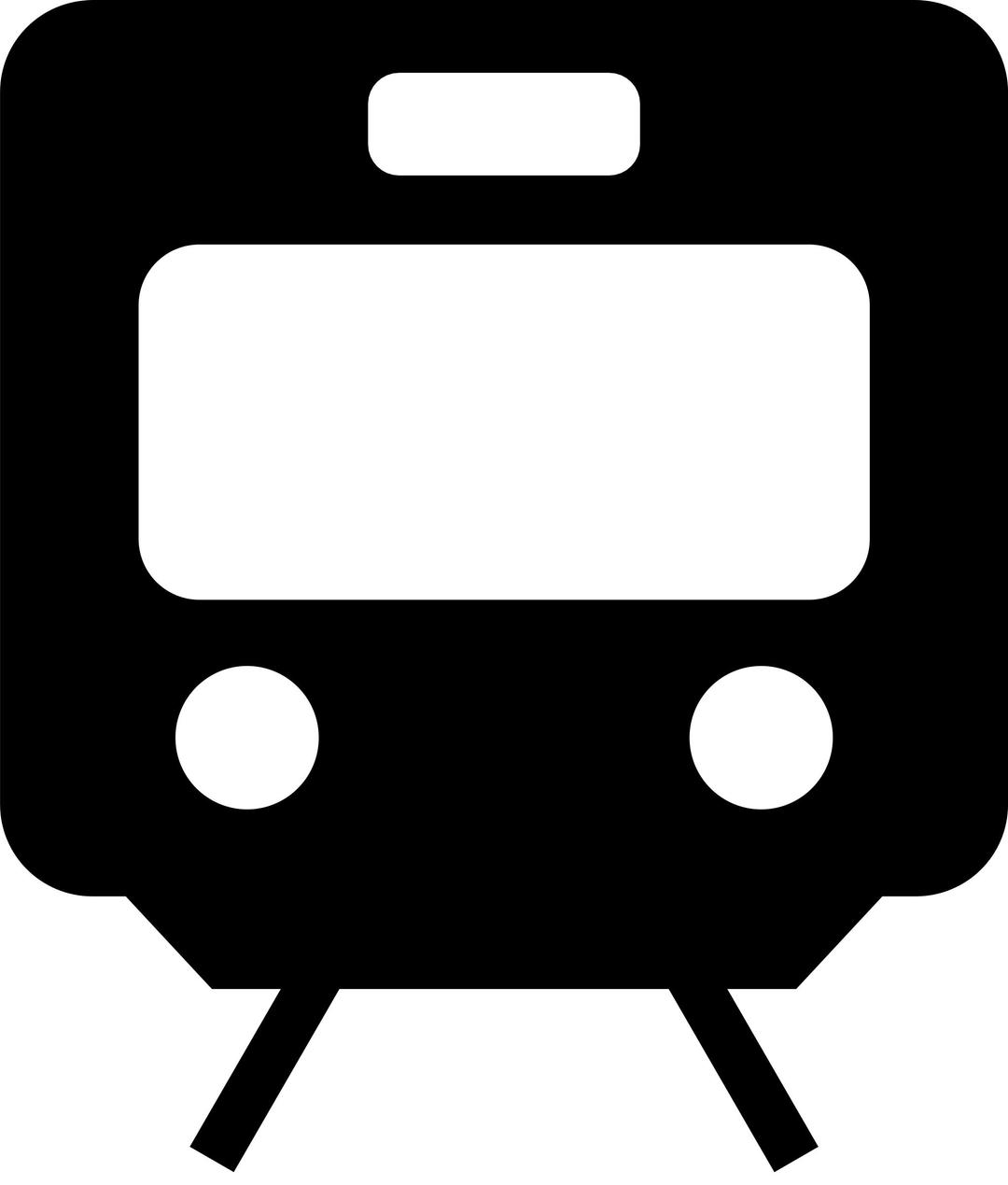 Train Pictogram png transparent