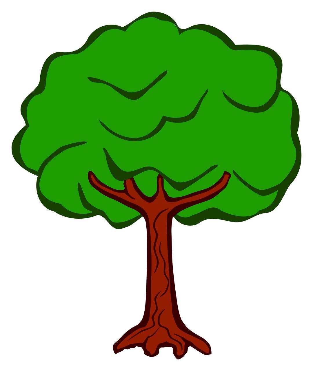 tree - coloured png transparent