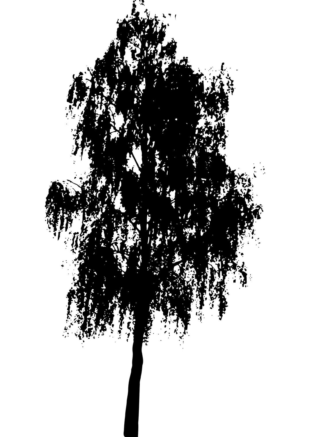tree silhouette1 png transparent