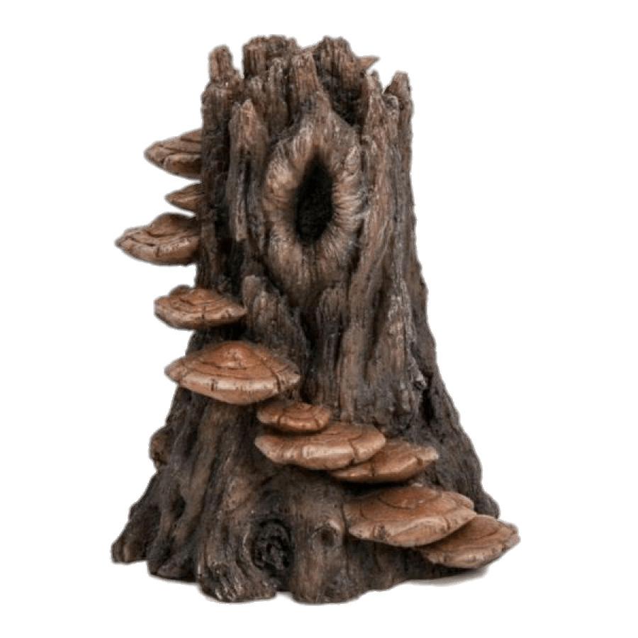 Tree Trunk With Mushroom Steps png transparent