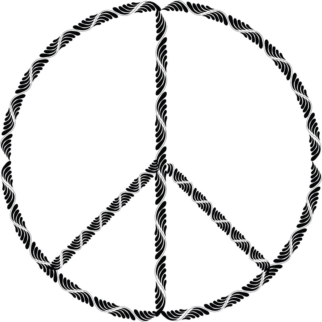 Trendy Peace Sign png transparent