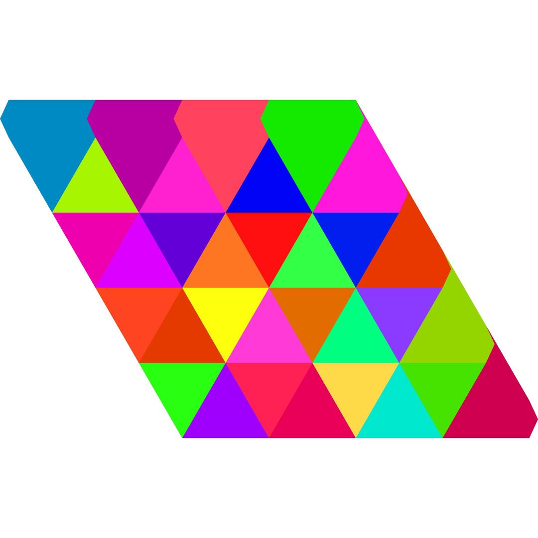 triangular tiling concept png transparent