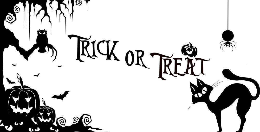 Trick Or Treat Halloween Silhouette png transparent