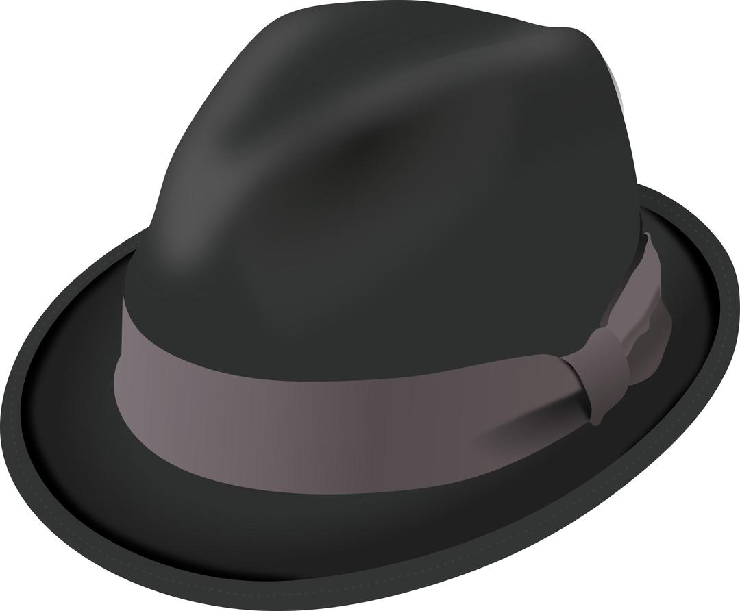 Trilby Hat png transparent