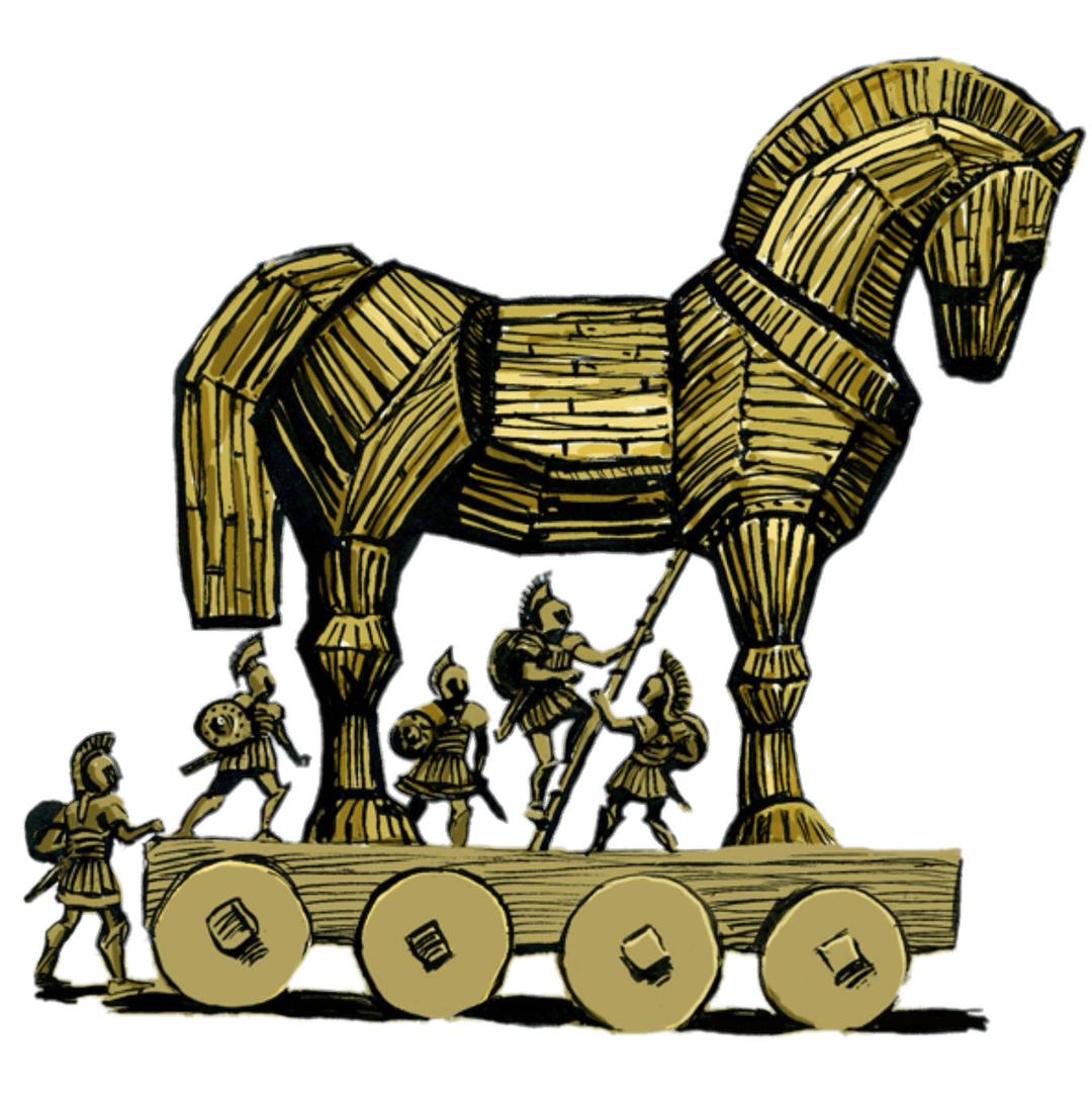 Trojan Horse Illustration png transparent