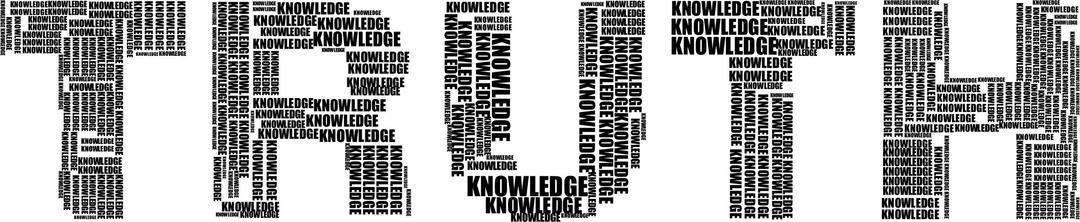 Truth And Knowledge Black png transparent