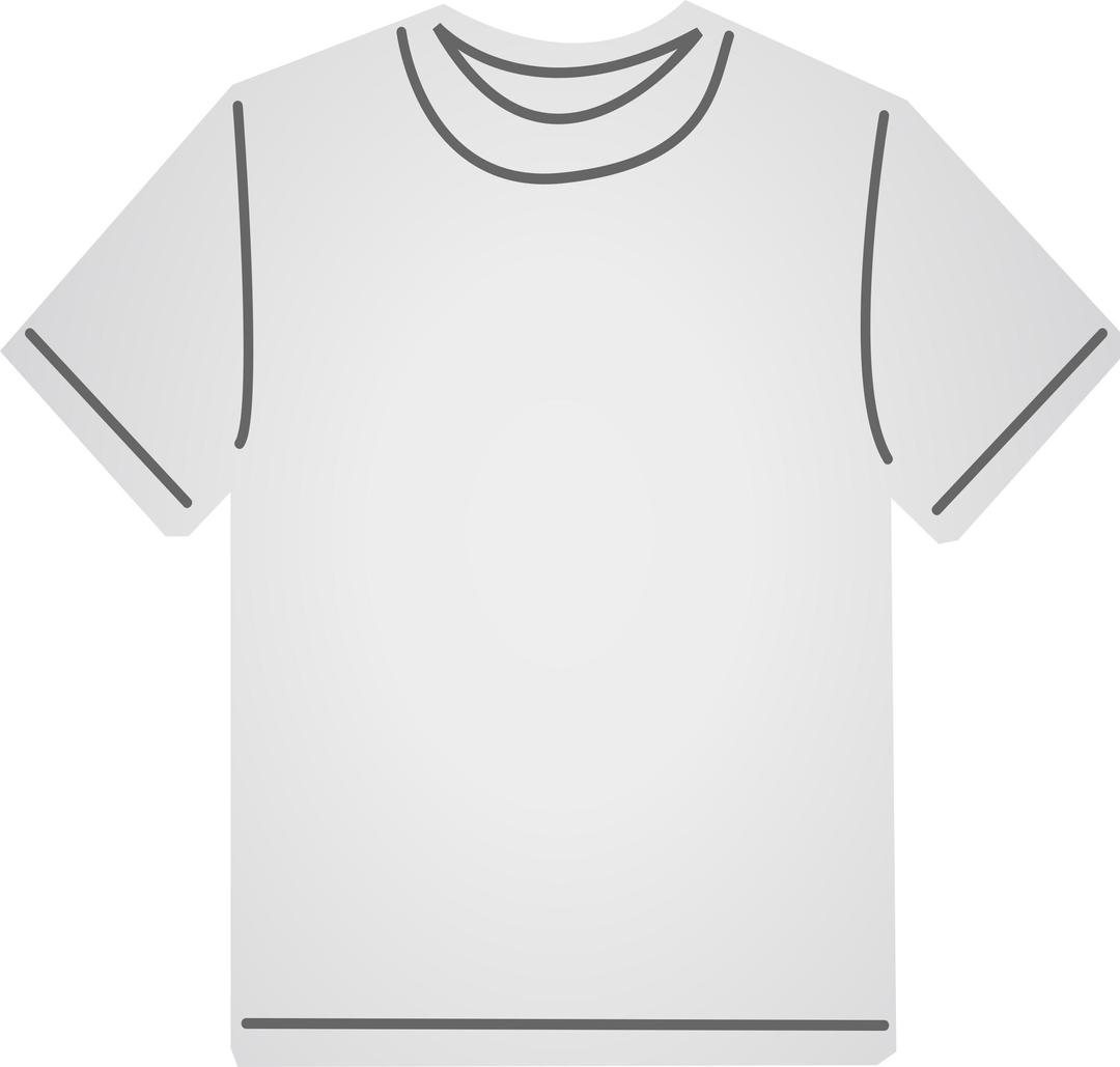 T-shirt white png transparent