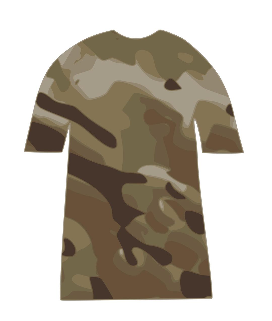 Tshirt-camouflage 03 png transparent
