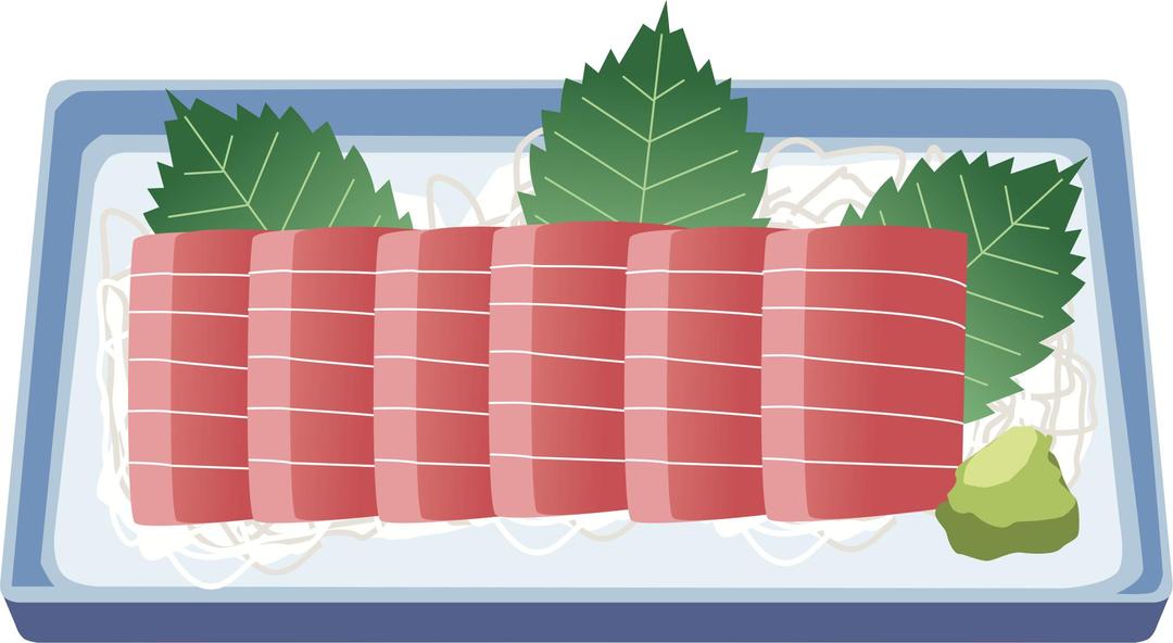 Tuna sashimi (#2) png transparent