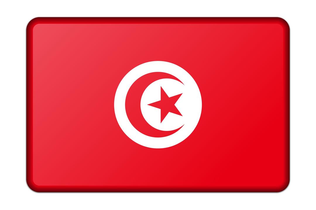 Tunisia flag png transparent