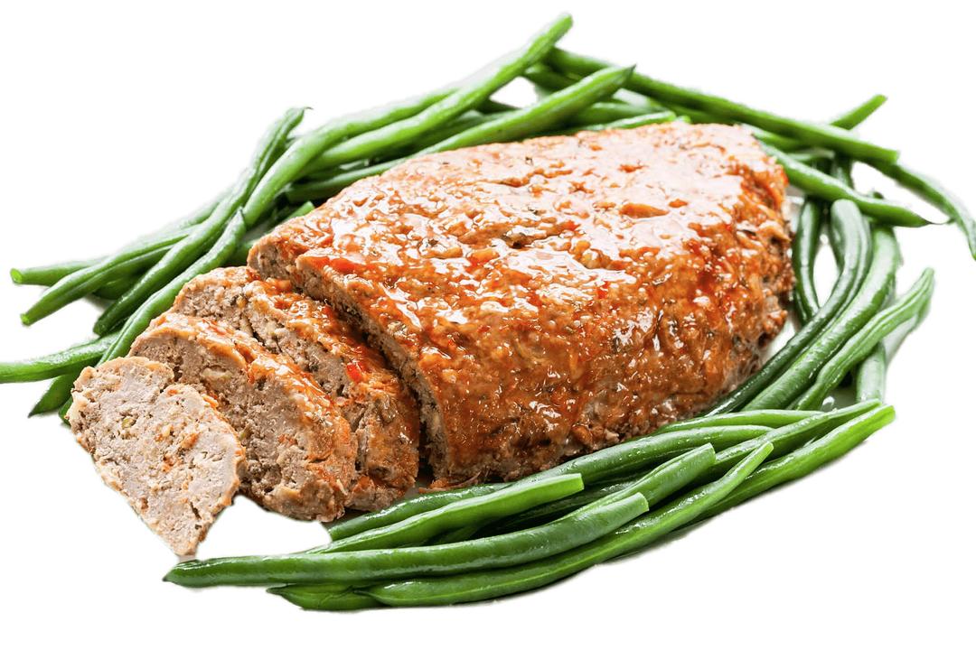 Turkey Meatloaf With Beans png transparent