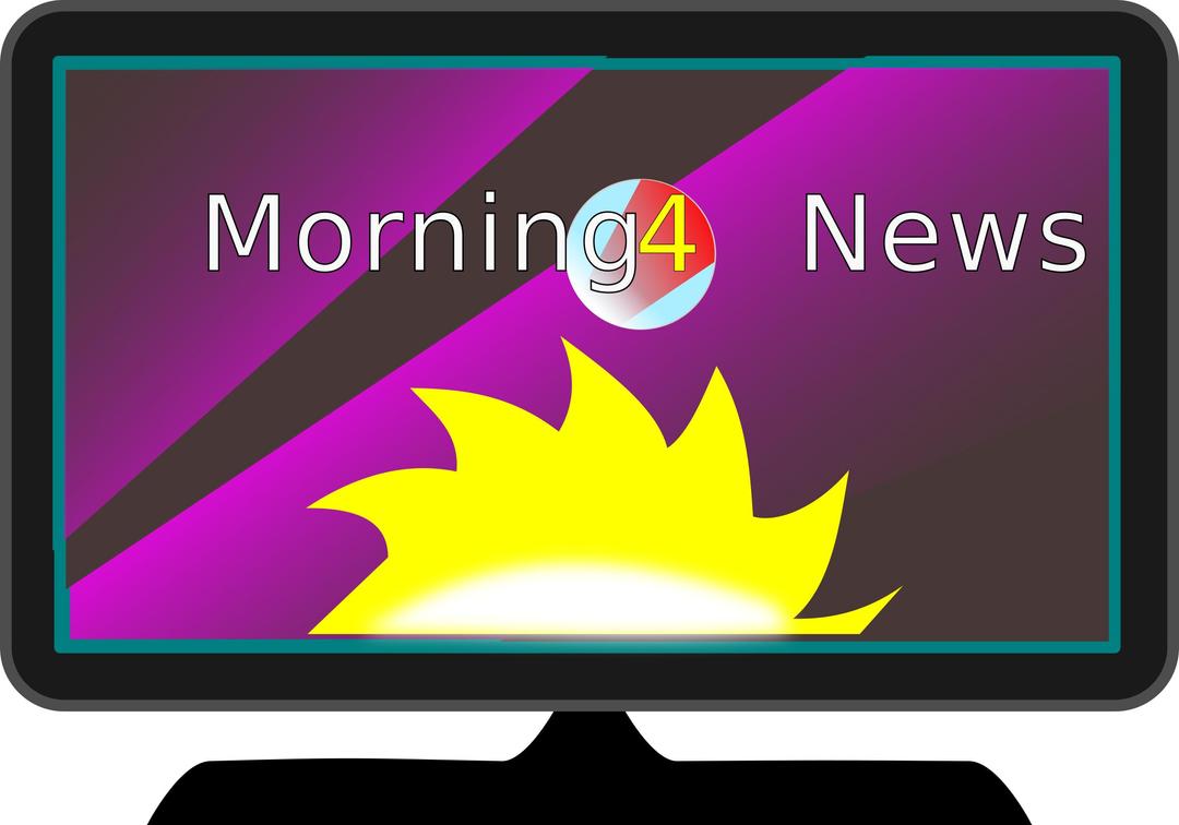TV Morning News png transparent